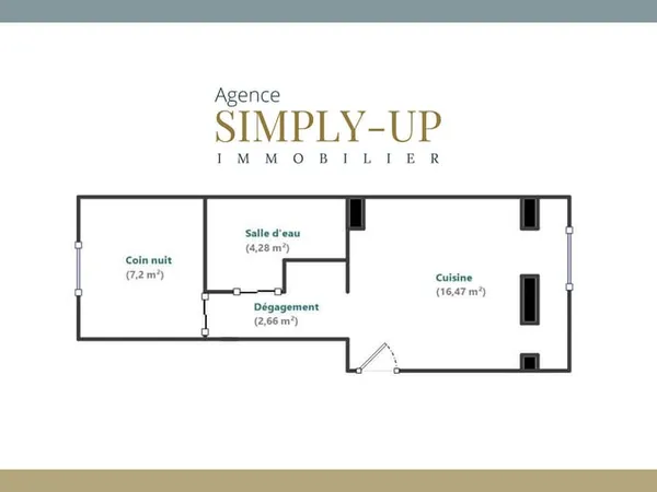 Appartement Paris 2 pièce(s) 31.47 m2
