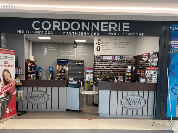 Fond de commerce cordonnerie multi services