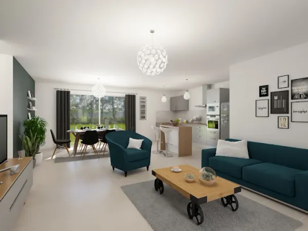 Maison neuve 5 pièces 99 m²