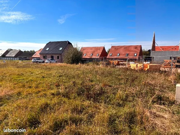 Terrain 383 m² Saultain