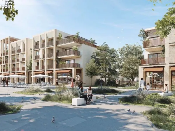 🌎 Mauguio - T2 neuf climatisé 45m2 + Terrasse et Parking - Cellier indépendant - Première occupation