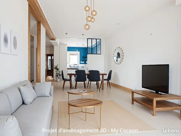 Duplex 4 pièces 136 m²