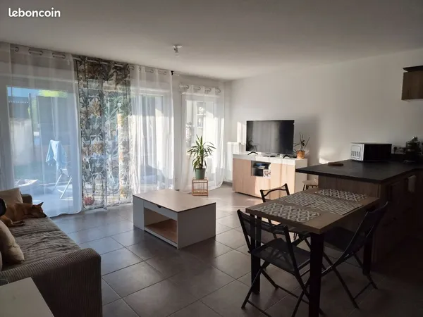 T3 meublé en rez-de-jardin avec terrasse - Disponible au 01/10/2026