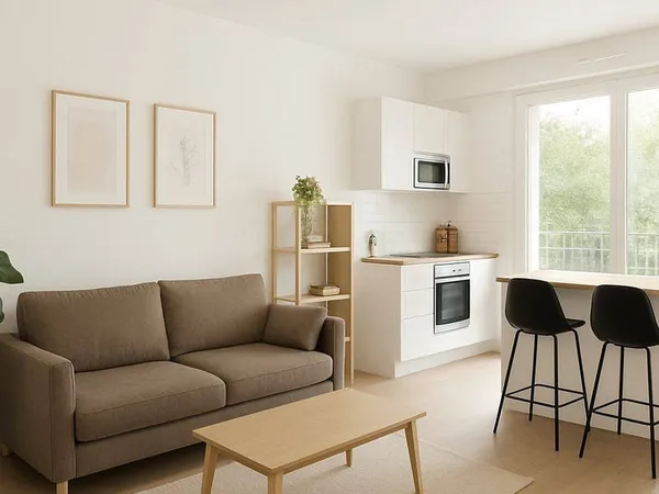 Appartement 2 pièces 41 m²