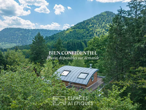 Maison contemporaine en pleine nature