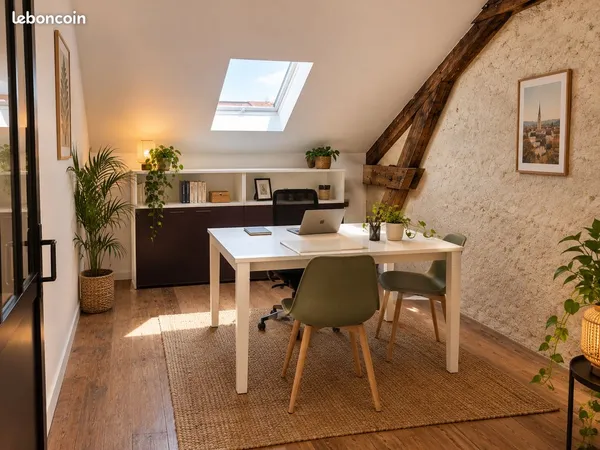 Bureau entre 2 et 4 personnes privatif à louer à La Cuverie