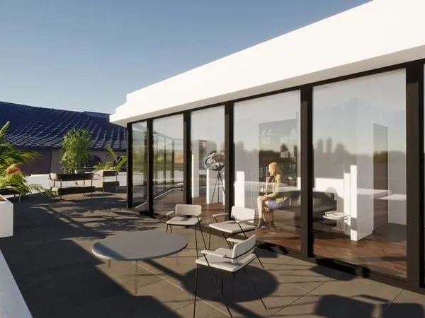 UNIQUE AU CENTRE-VILLE - ATTIQUE de 133 m2 avec TERRASSE de