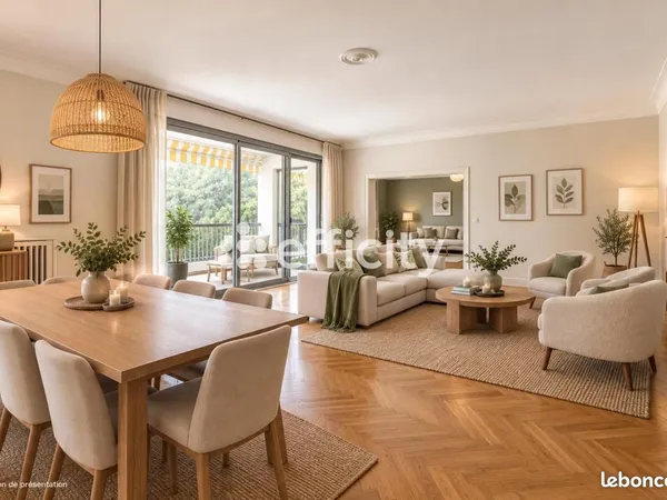 Appartement 4 pièces 123 m²