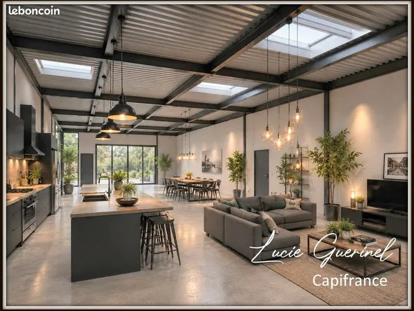 Local 1 pièce 371 m²