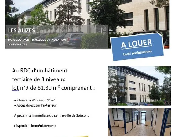 Location de Bureau Soissons