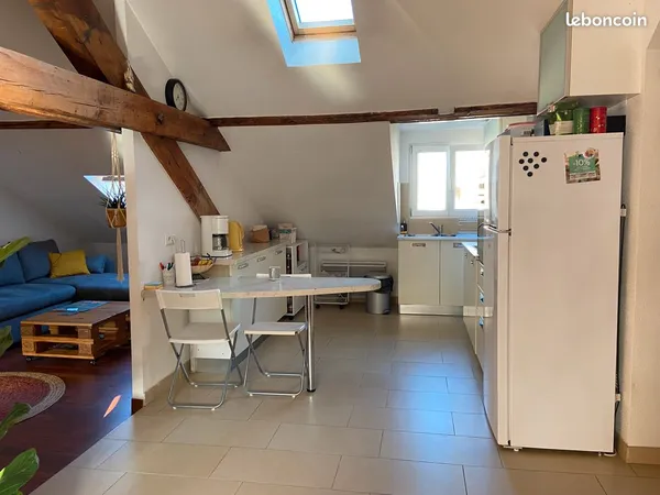 Exclusivité - hyper centre ville mulhouse appartement t2 au calme