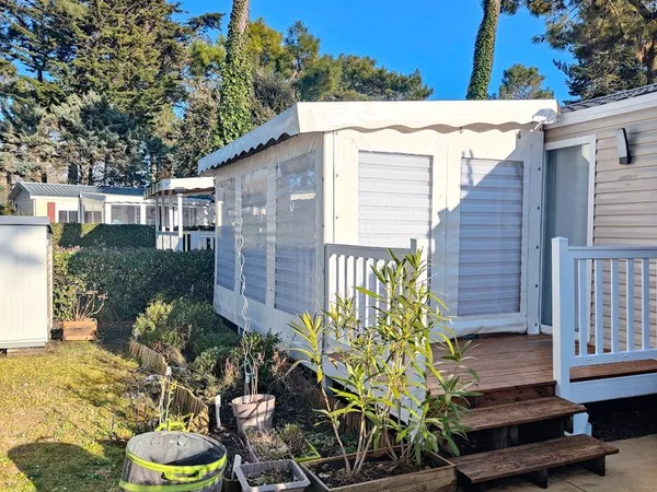 Vend terasse mobil home