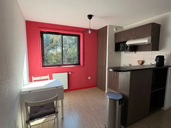 Studio meublé 25 m² - 3e étage - Résidence récente - Allées Jean Griffon Toulouse