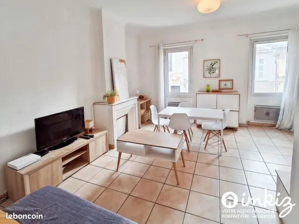 Appartement 3P meublé lumineux