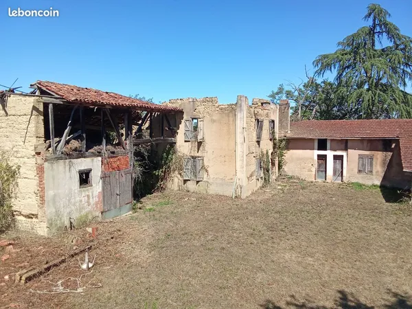 Ferme et terrain