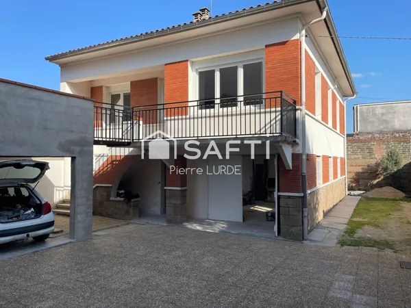 Maison familiale avec deux appartements communicants