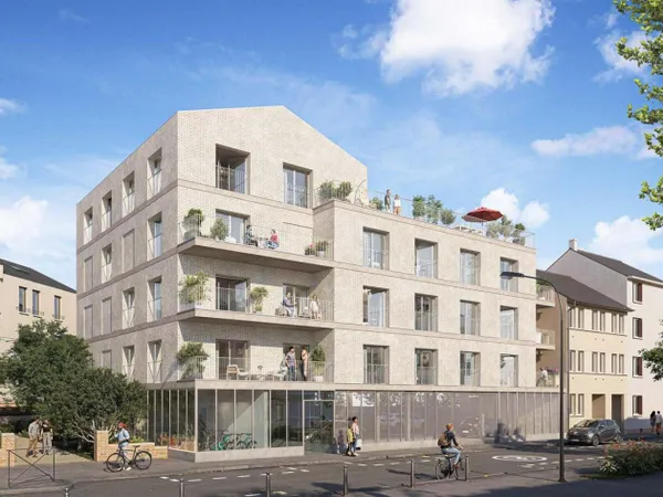 Beau duplex et ses terrasses, quartier Mabilais