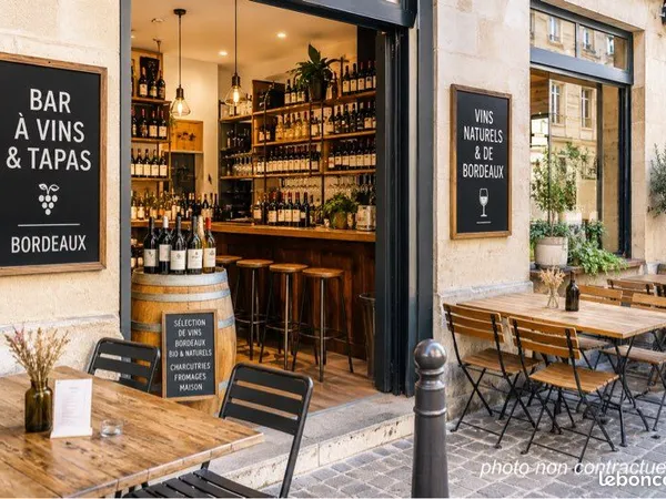 Bordeaux Saint-Paul - Bar à vins / Tapas de charme avec terrasse et caves voûtées