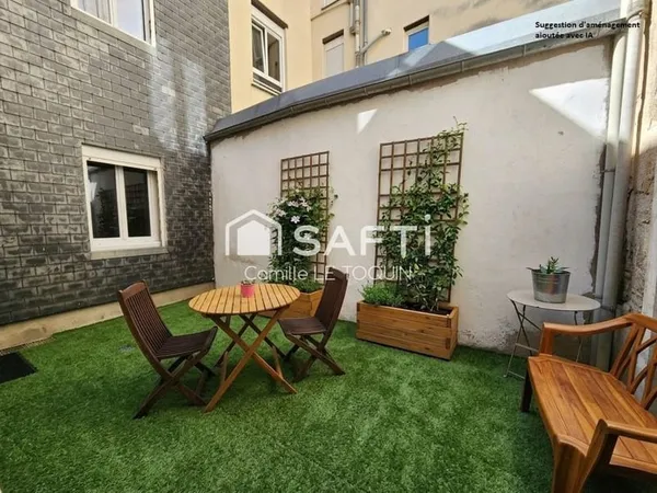 T2 de 45 m² en duplex au coeur de la Doutre