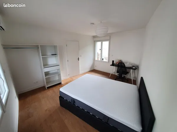 2 chambres en Coloc meublée, sdb privée, Clim, dans maison