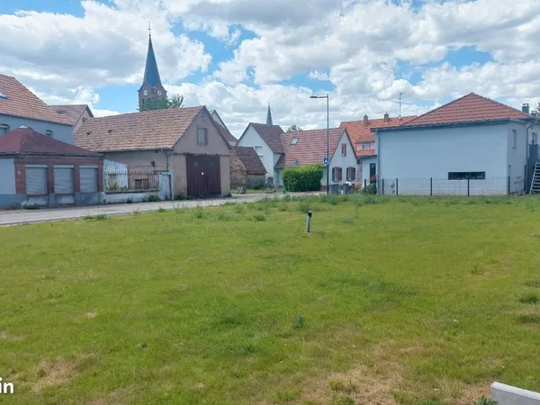 Terrain constructible Monswiller centre