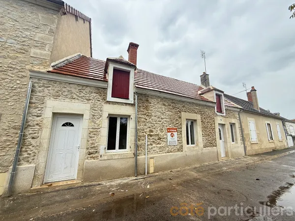 Maison en pierre rénovée ? Charenton-du-Cher (18210), proche canal