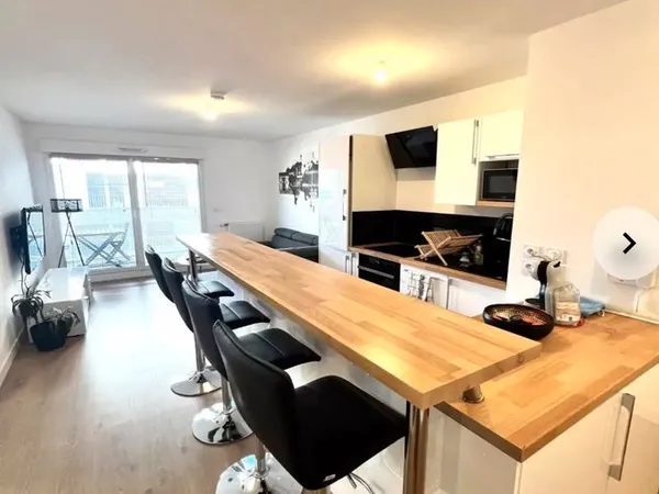 Appartement. 2 pièces. 44m². étage 3/6. Saint-Herblain