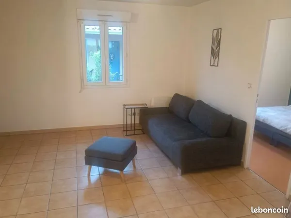 Maison meublée de plain-pied avec terrasse - 2 chambres