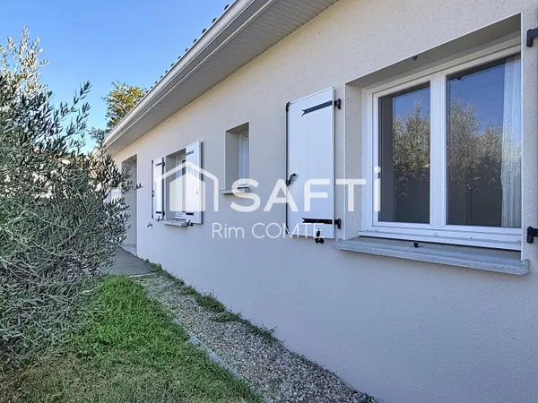 Maison de plain-pied de 104 m² - Un cadre de vie calme et fonctionnel à Anjou