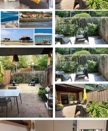 Location septembre-mai T2 à Claouey port