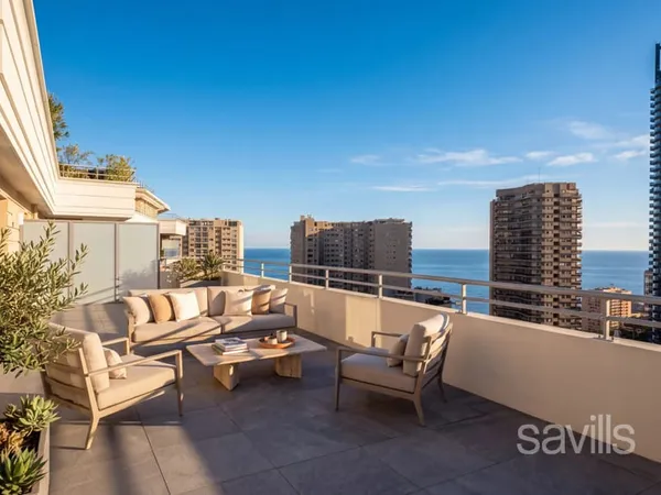 Appartement de standing avec une vue mer