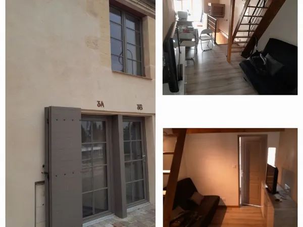 Appartement 1 pièce+mezanine 22m2 1er/1 étage