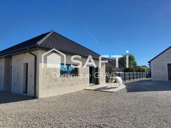 Maison neuve de plain-pied - 104m²