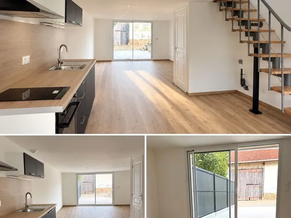 Maison 2 pièces rénovée avec terrasse
