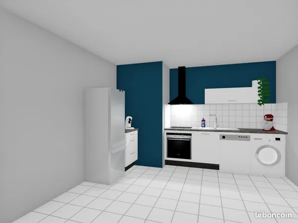 Appartement 2 pièces 44 m²