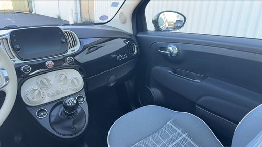 Fiat 500 1.2 69 - Lounge – 2018 – 78455 km – Essence – Boîte Manuelle — photo 8