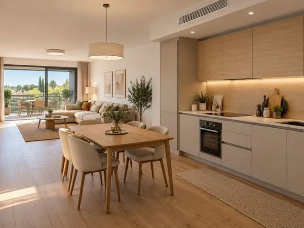 CÔTE PAVÉE T4 CLIMATISÉ, PIÈCE DE VIE DE 50,8 M² ET DEUX LOGGIAS