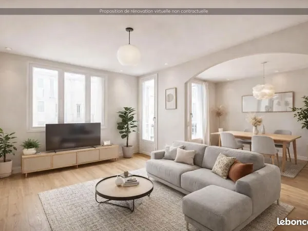 Appartement 4 pièces 73 m²