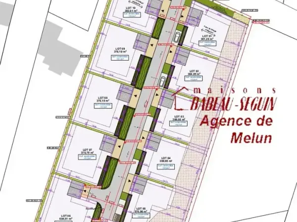 Terrain 378 m²