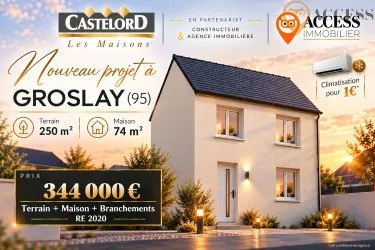 GROSLAY - Terrain constructible