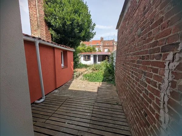 Appartement - RDC - 59 m2 - 2 pièces - Non meublé