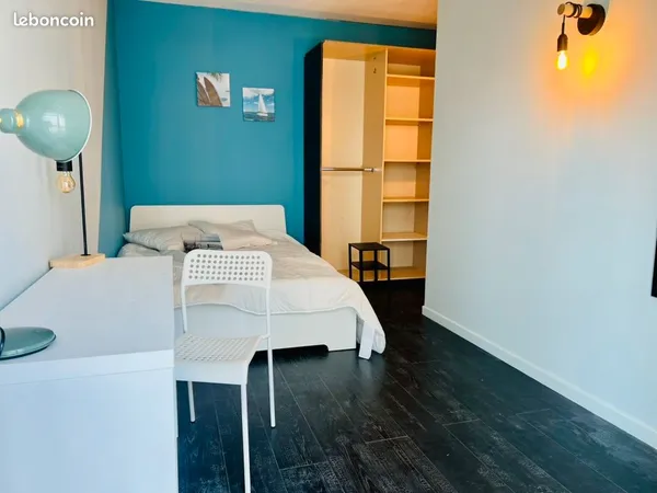 4 CHAMBRES DISPONIBLES en colocation individuelle à la chambre Grenoble secteur ampère