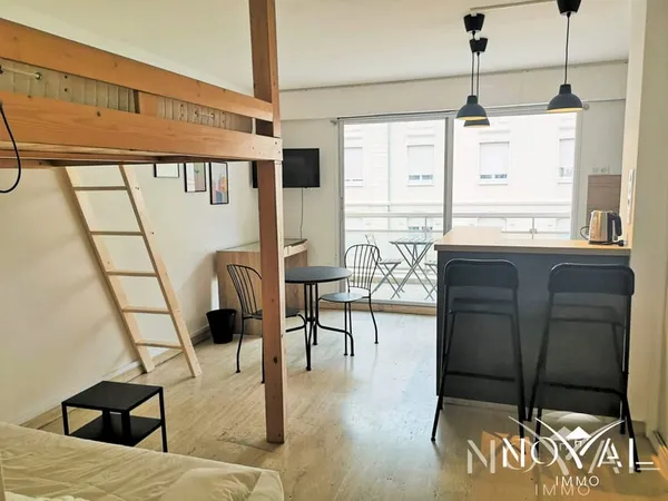Studio meublé 27 m2