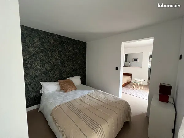 Appartement meublé T2bis dans petite résidence conviviale avec espaces communs
