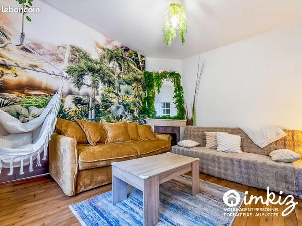 Maison rare calme dans passage 4 pièces 5min metro