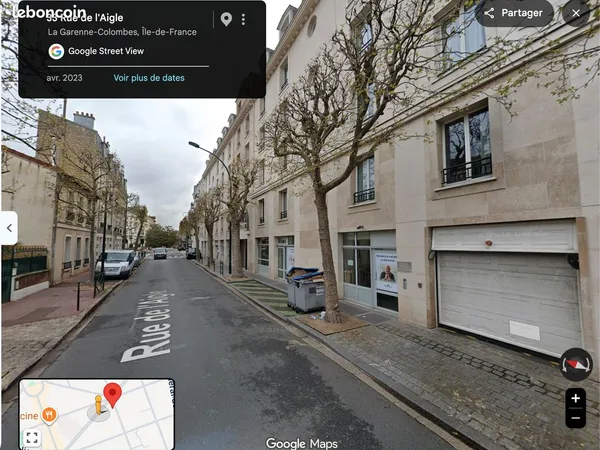 PARKING à louer à GARENNE COLOMBES - 95 CC