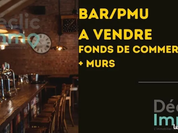 Fonds de commerce bar 75 m²