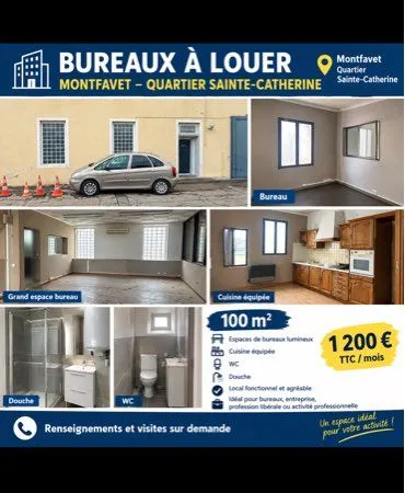 Bureau à louer