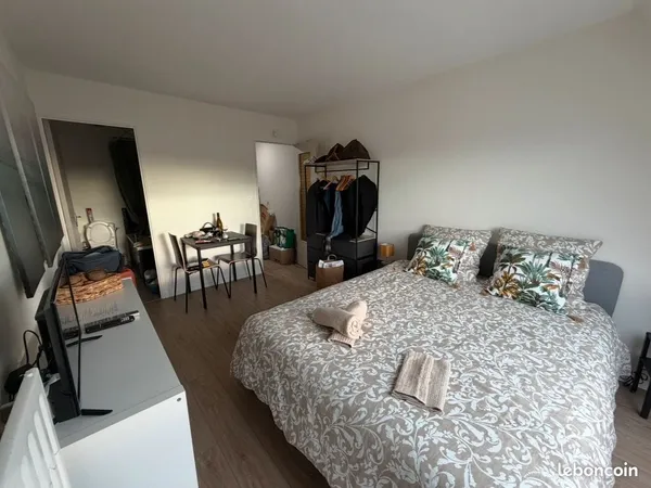 Studio meublé avec parking privatif