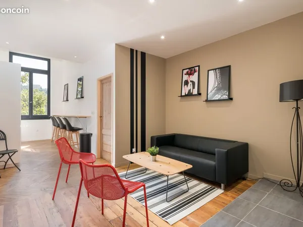 Rare - chambre en coloc avec salle d'eau et wc privatif